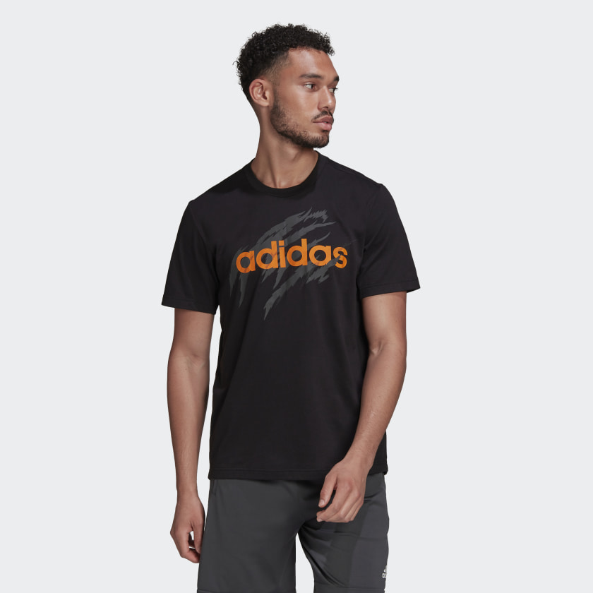 фото Футболка мужская adidas hd4315 черная s