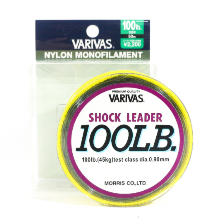 Лидер морской нейлон Varivas NYLON Shock Leader, 50 м, 100lb 0,91 мм