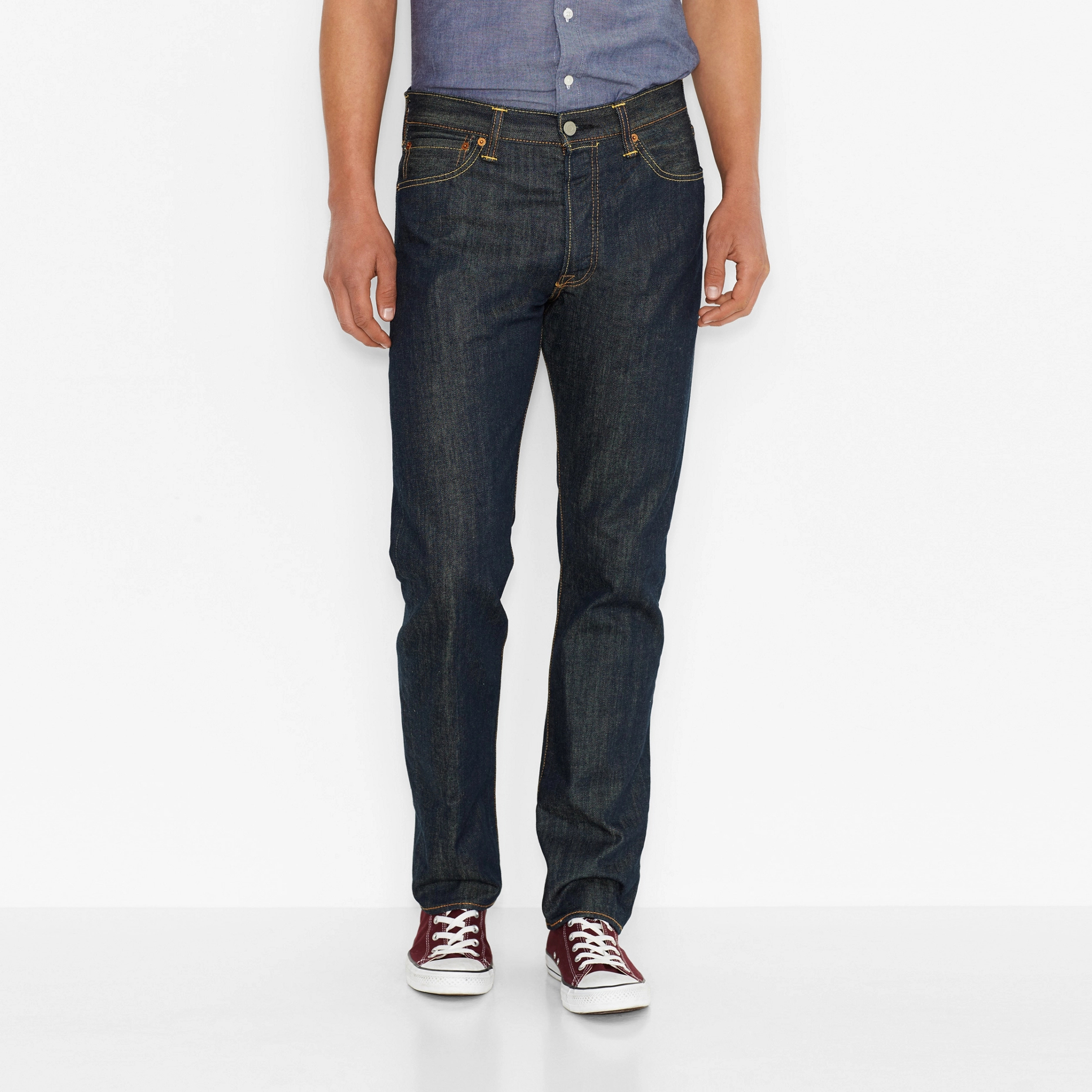 фото Джинсы мужские levi's 00501-0162 синие 30/30