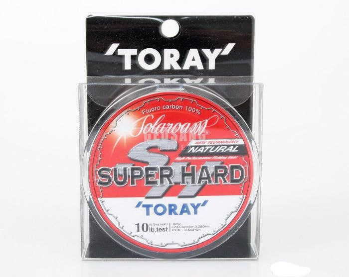 Флюорокарбон Toray - SUPER HARD NATURAL 100m 3Lb