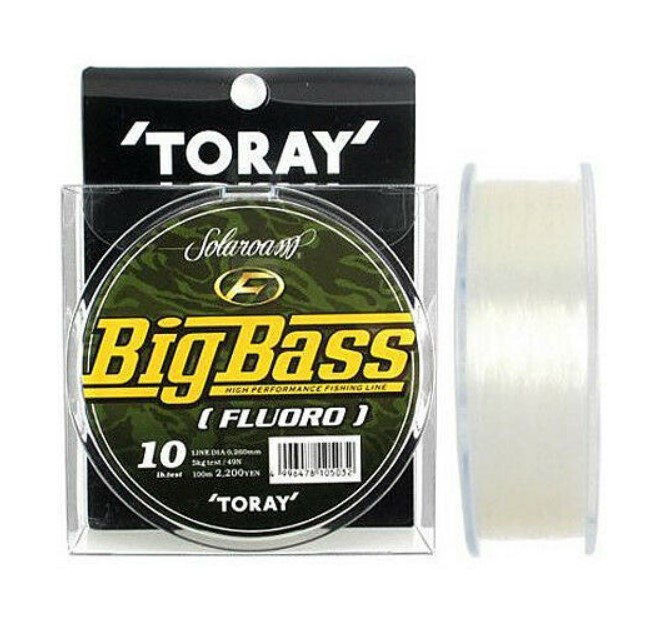 

Флюорокарбон Toray - BIG BASS FC 100m 12Lb