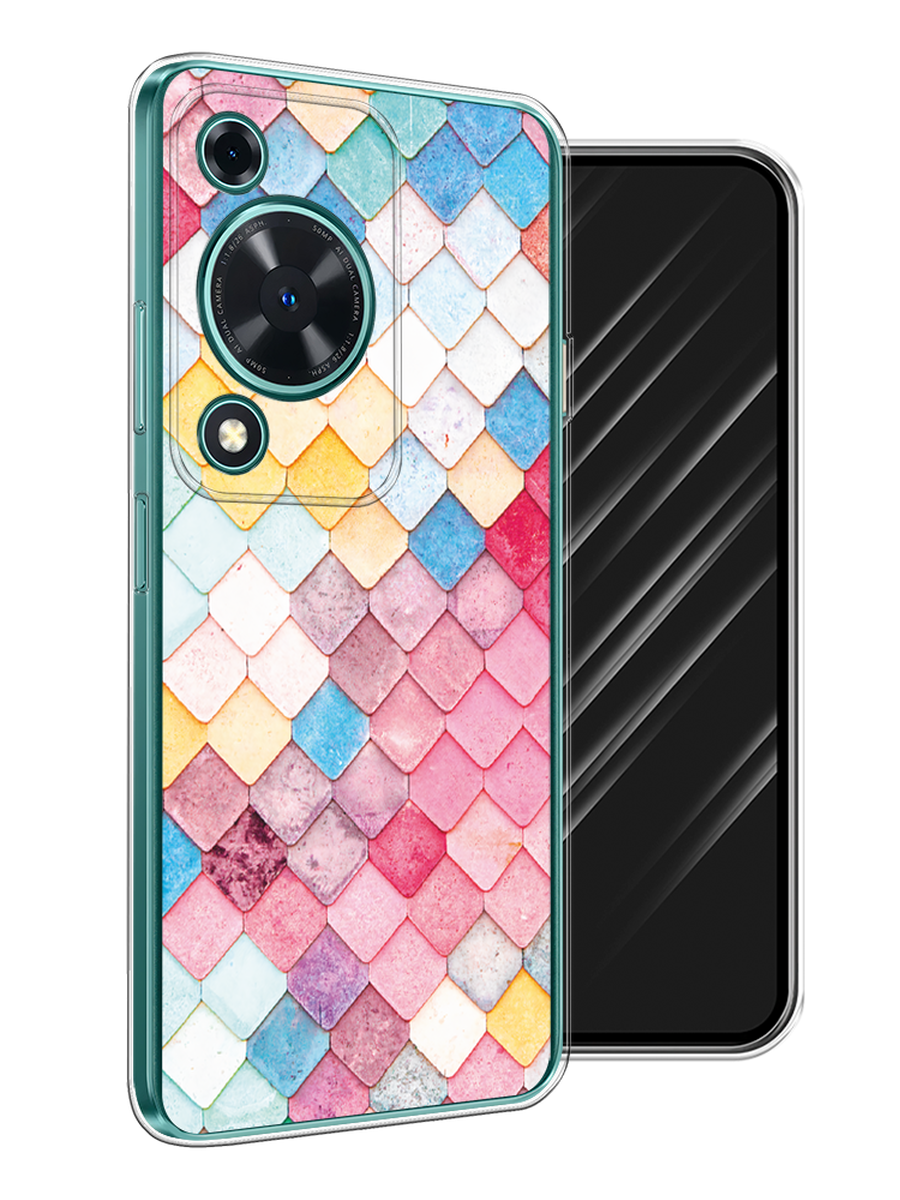 

Чехол Awog на Huawei Nova Y72 "Нежные ромбики", Красный, 6123650-1