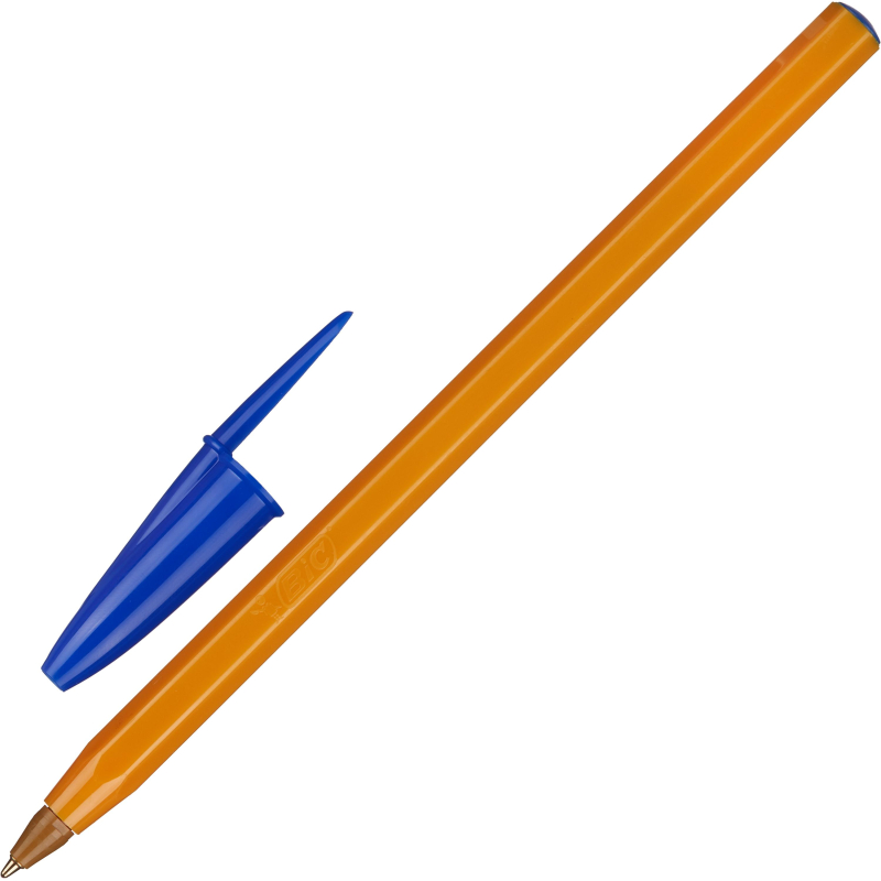 

Ручка шариковая BIC Orange синий 0,3 мм Франция 8099221/8249851, (6шт.)