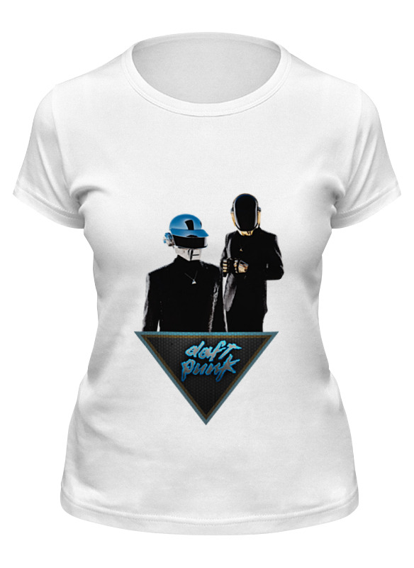 

Футболка женская Printio Daft punk белая 2XL, Белый, Daft punk