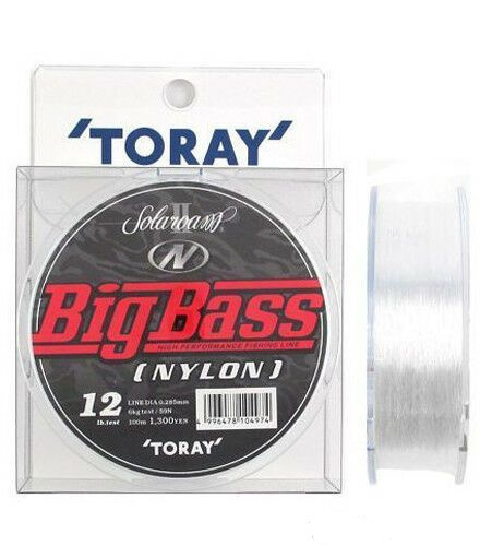 Леска нейлоновая Toray - BIG BASS N 100m 14Lb