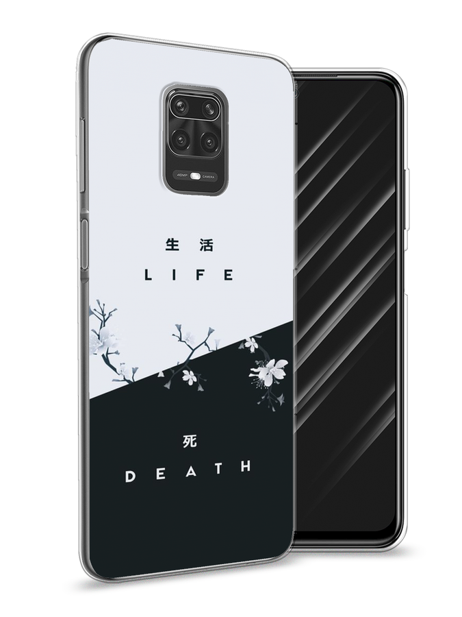 

Чехол Awog на Xiaomi Redmi Note 9S/Note 9 Pro "Life and death", Разноцветный, 37950-7