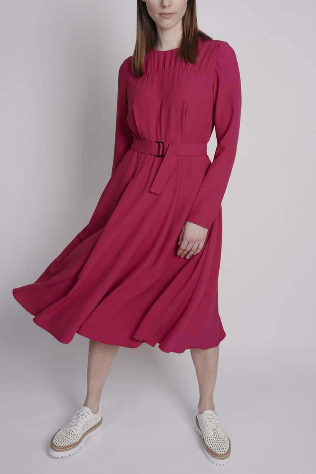Платье женское PAOLA RAY PR219-3061 красное M