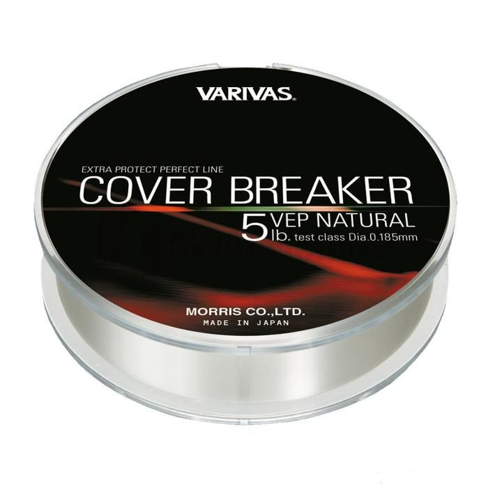 

Леска нейлон Varivas Cover Breaker, Natural, 91м, 12lbs 0,285мм