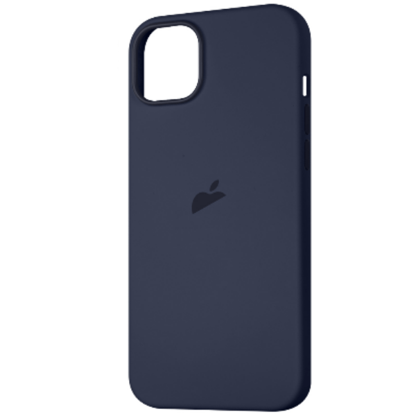 

Чехол iPhone 14 Plus Silicon Case Midnight (MagSafe) c Logo, синий, iPhone 14 Plus Silicon Case (MagSafe) c LOGO