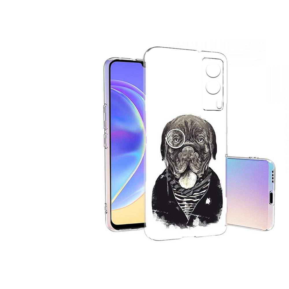 Чехол MyPads Tocco для Vivo V21E солидный песик (PT161736.380.615)