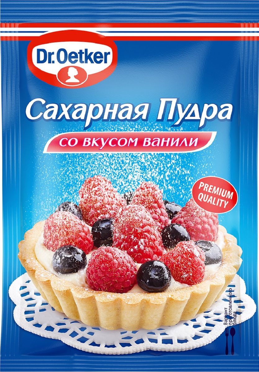 

Сахарная пудра Dr.Bakers с ванилином 80 г