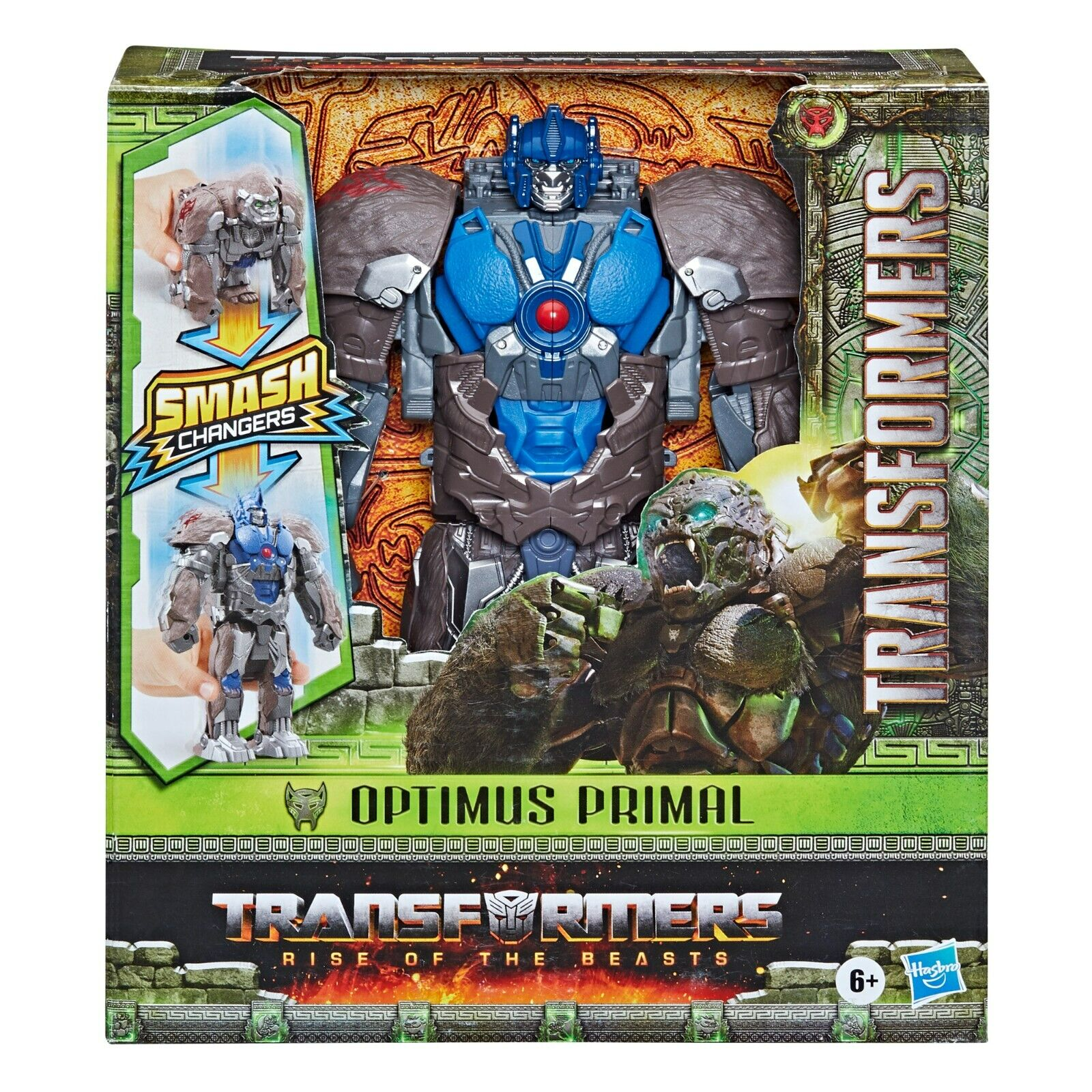 Фигурка Transformers 7 Rise of the Beasts Smash Changer 9 Optimus Primal F3900 8500₽