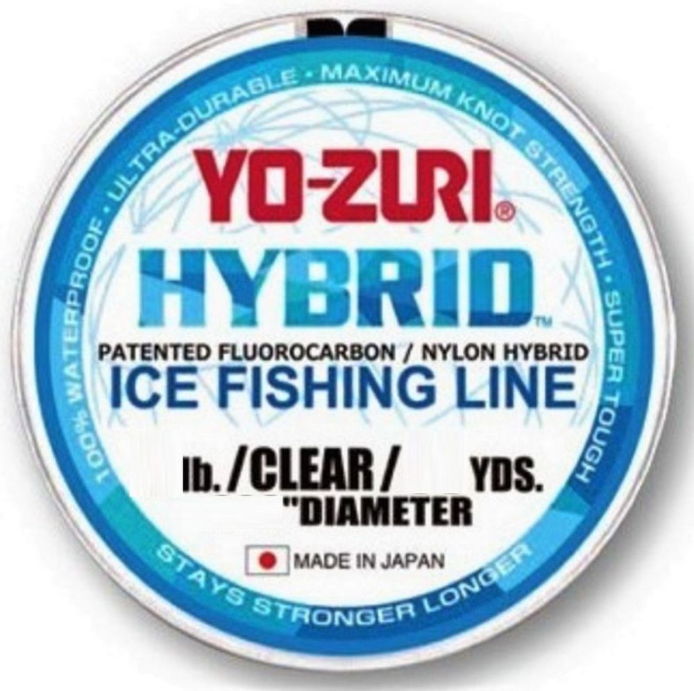 

Флюорокарбон Yo-Zuri HYBRID ICE 55YD 5Lbs (0.220mm), Прозрачный, Hybrid Ice 55Yd