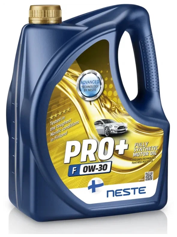 Моторное масло Neste Oil Pro+ F, 0W-30 4л. 118245