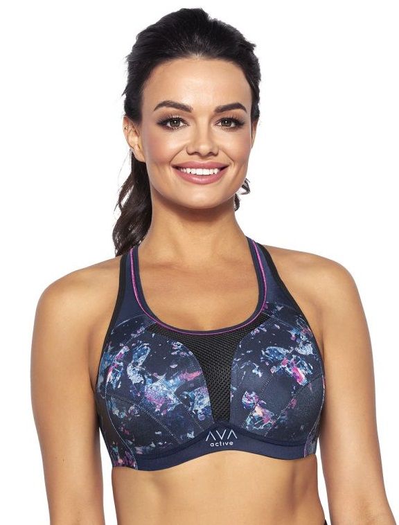 

Бюстгальтер женский AVA Dina U Maxi active синий 85I, Dina U Maxi active