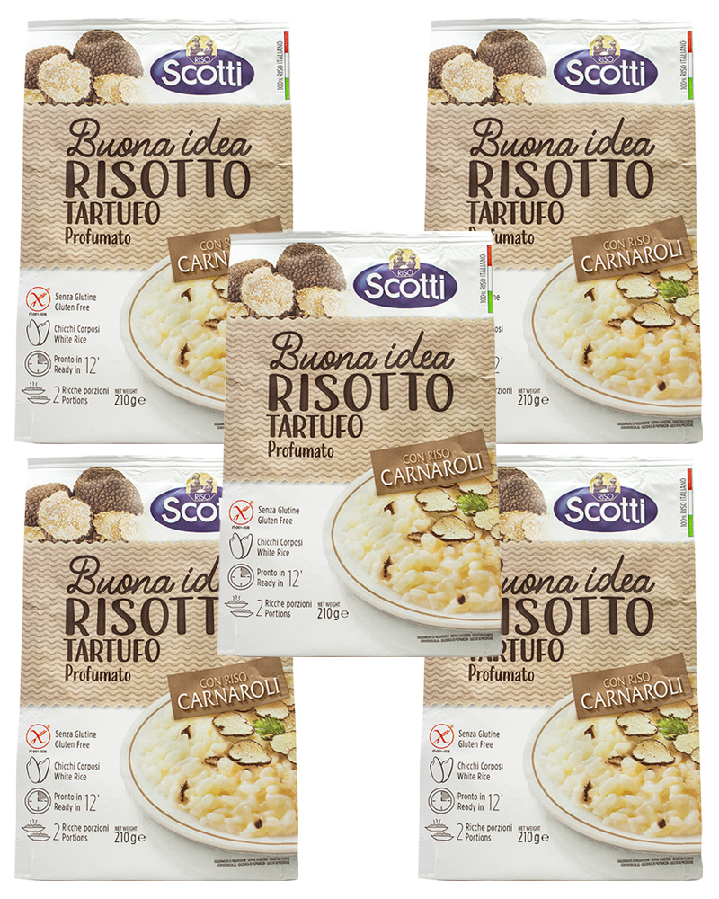 

Ризотто Riso Scotti с трюфелем 210 гр - 5 шт, 6808159