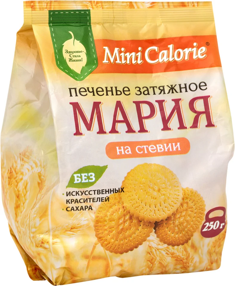 Печенье Mini Calorie Мария на стевии, 250 г х 2 шт