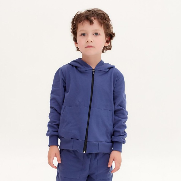 

Толстовка детская с капюшоном KAFTAN "Holidays" р. 30 (98-104), Синий, Holidays