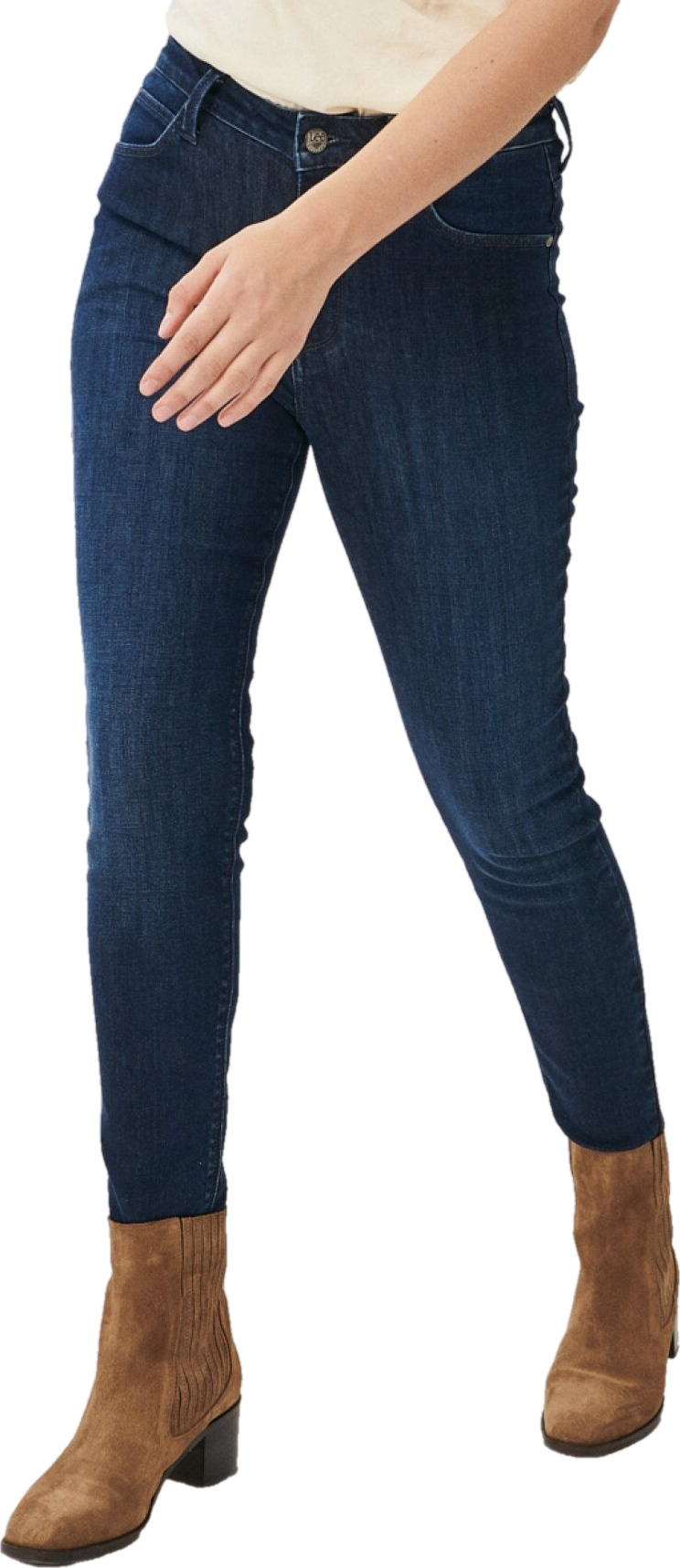 

Джинсы женские Women Scarlett High Jeans Lee синие 26/33, Синий, Women Scarlett High Jeans