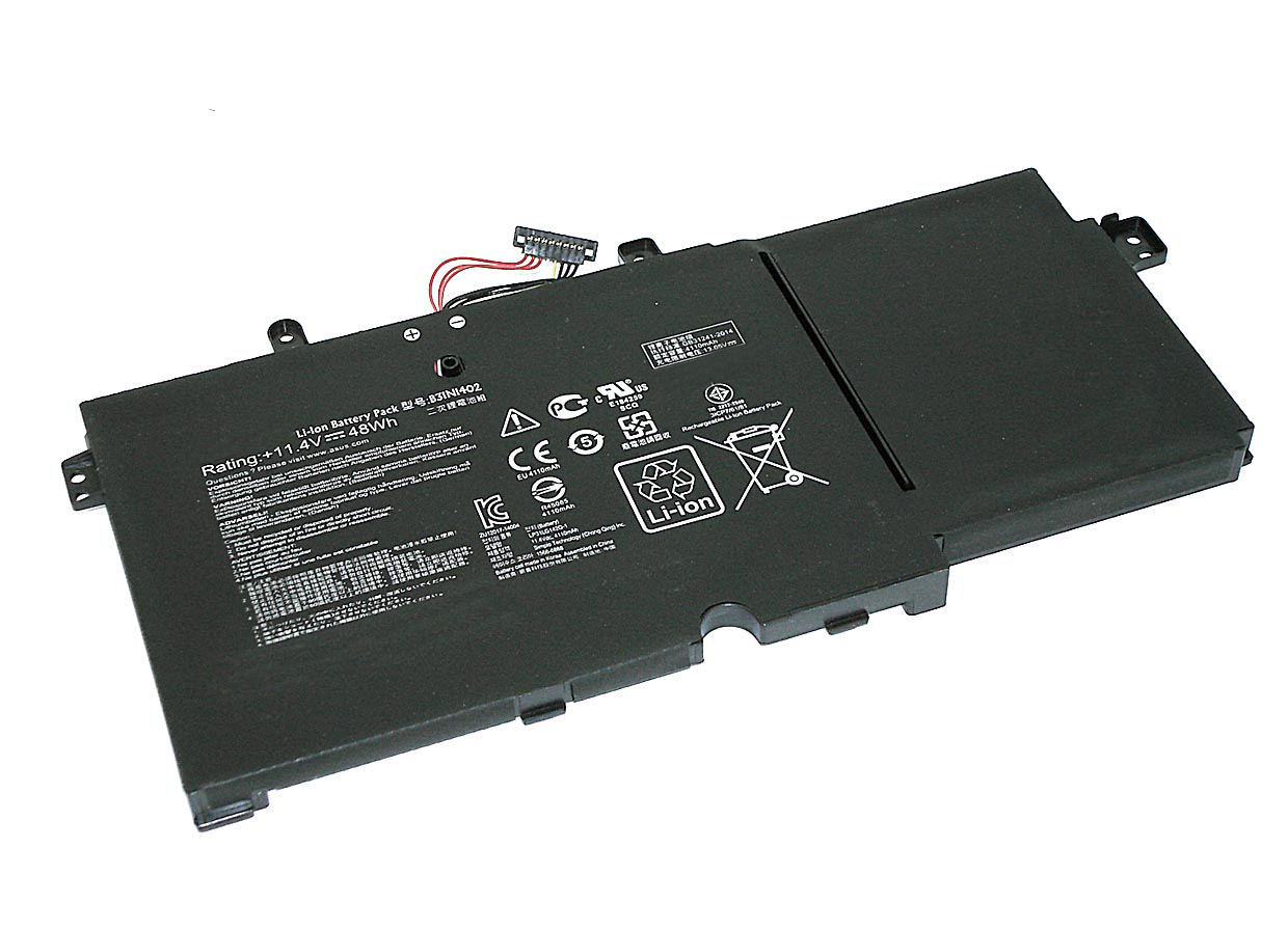 

Аккумулятор для ноутбука Cameron Sino B31N1402 4220 мАч 11,4В, B31N1402