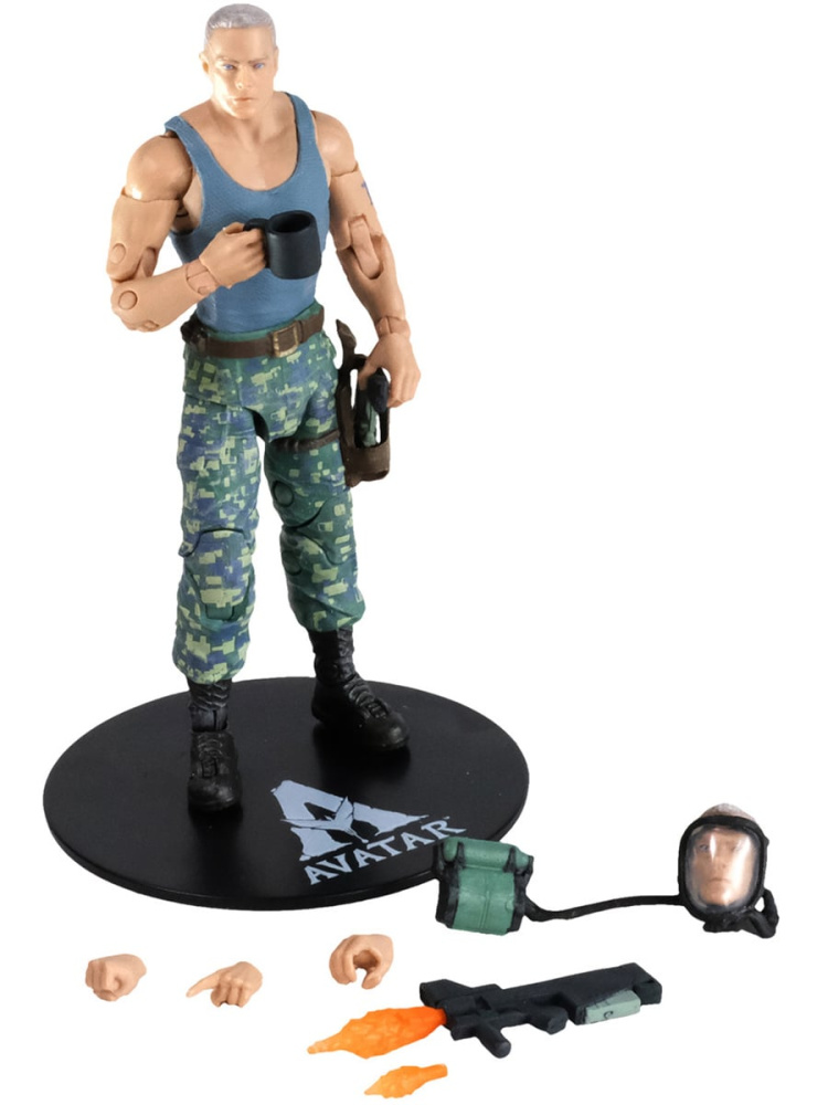 

Фигурка McFarlane Toys полковник Куоритч Аватар, Quaritch Avatar, 11 см, 114563SMM