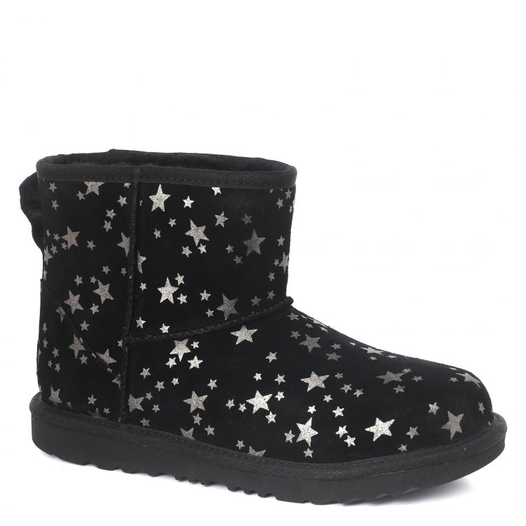 

Угги UGG Classic Mini II Stars для девочек, черный 36 EU, 1115852K_2421467