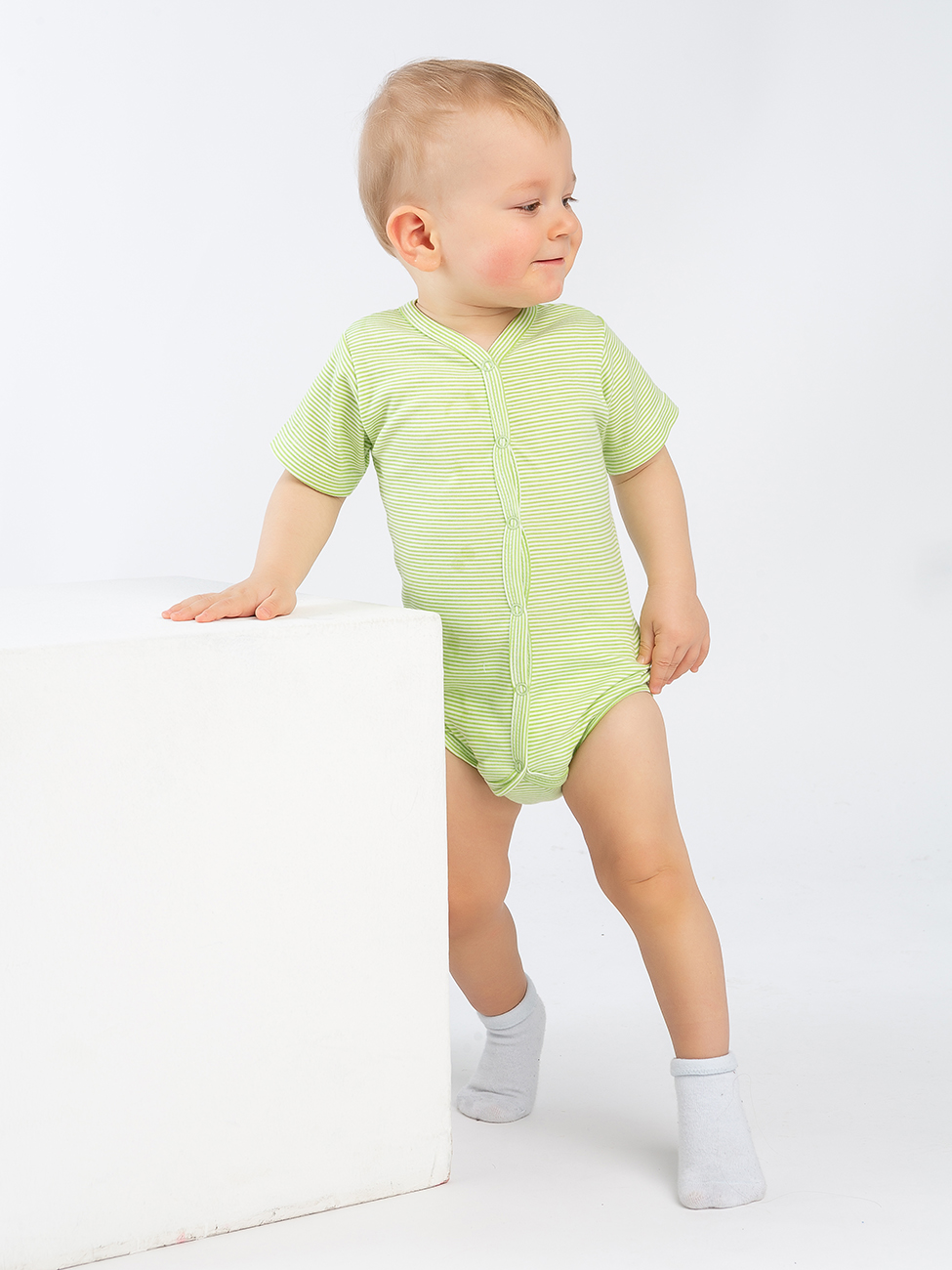 

Боди детское Желтый кот 220и, зеленый, 74, 220и