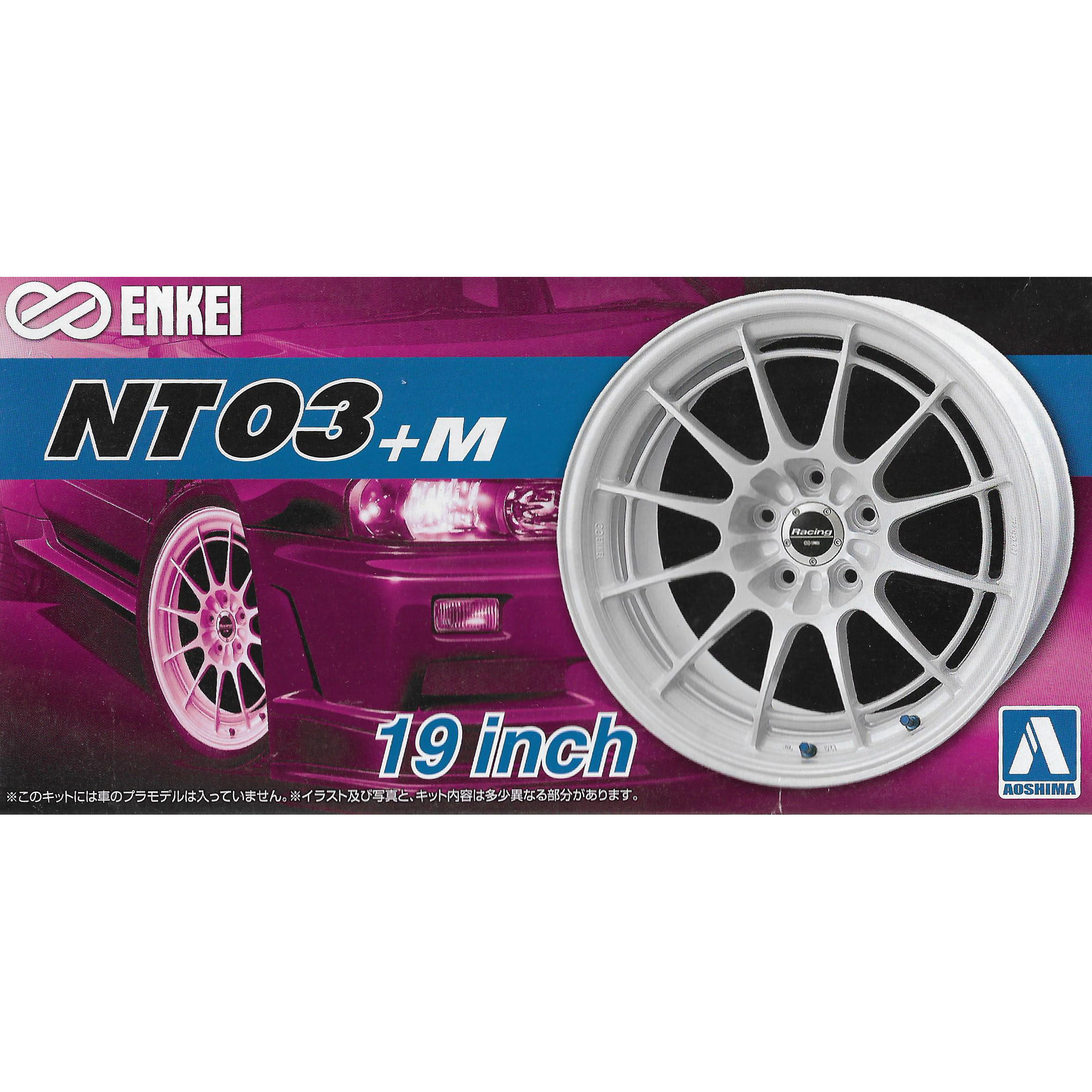 

Сборная модель Aoshima 1/24 ENKEI NT03+M 19inch 05392