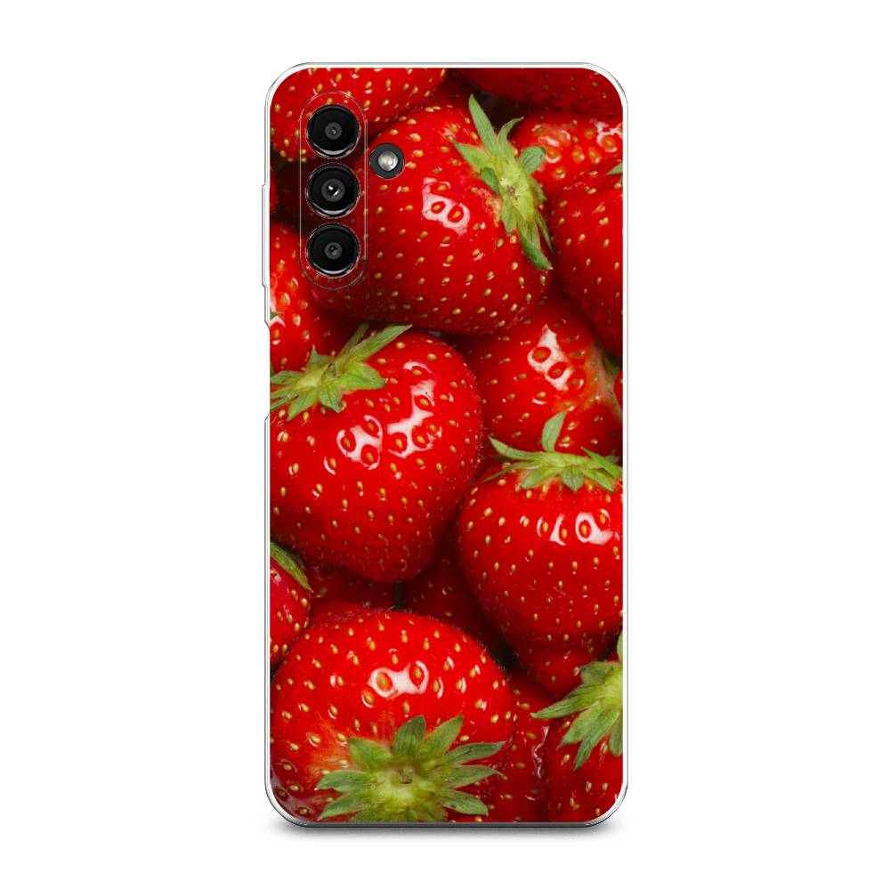 

Чехол Awog на Samsung Galaxy A14 5G "Клубника", Красный;зеленый, 2107250-10