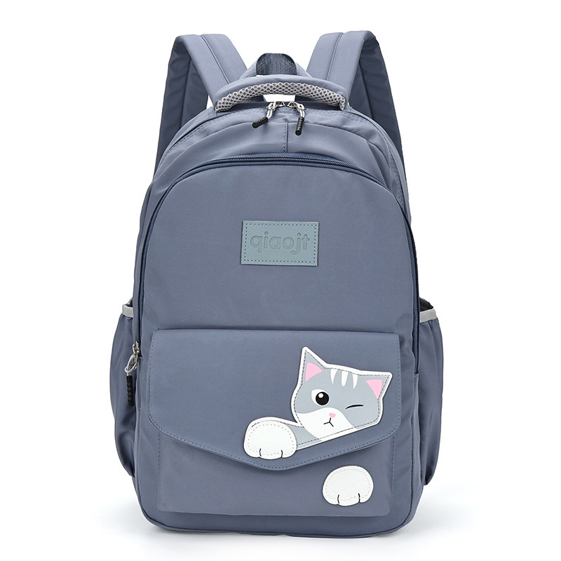 Рюкзак школьный RAFL Cat09 для девочки синий