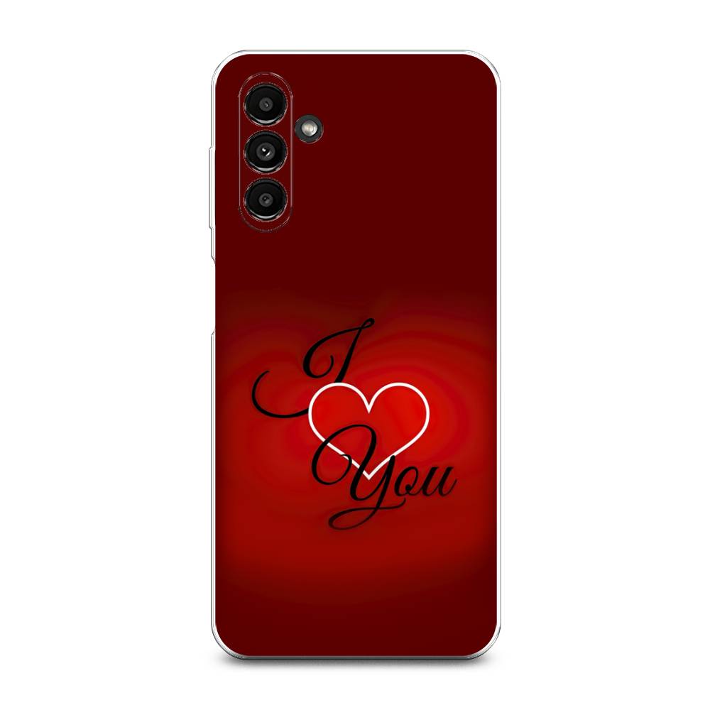 

Чехол Awog на Samsung А14 5G "I love you 3", Красный;черный, 2107250-6
