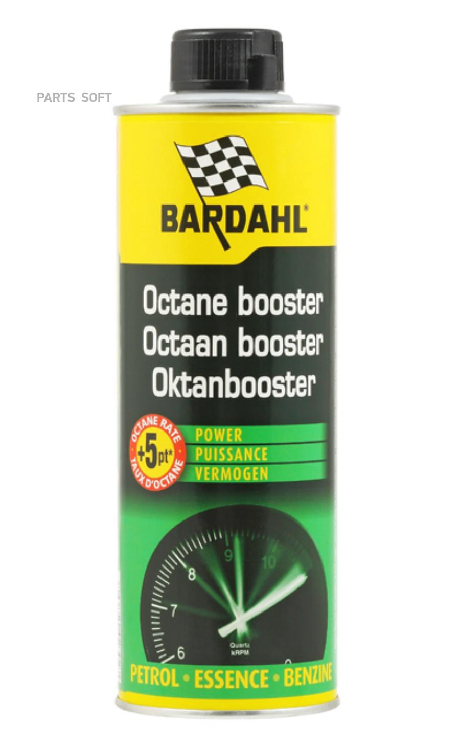 Присадка в бензин BARDAHL 2302b Octane Booster 0,5 л