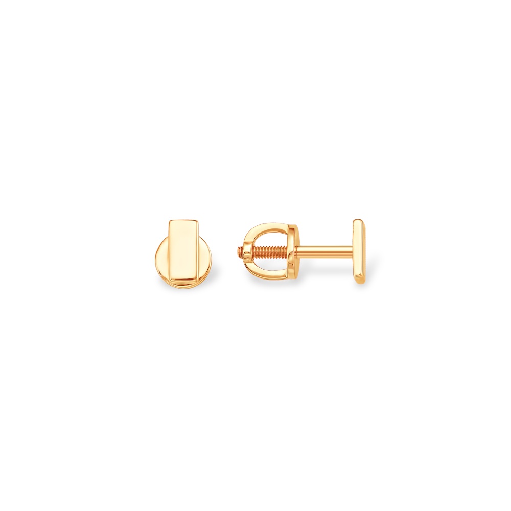 

Серьги пусеты из красного золота 585Gold 402004695, 402004695
