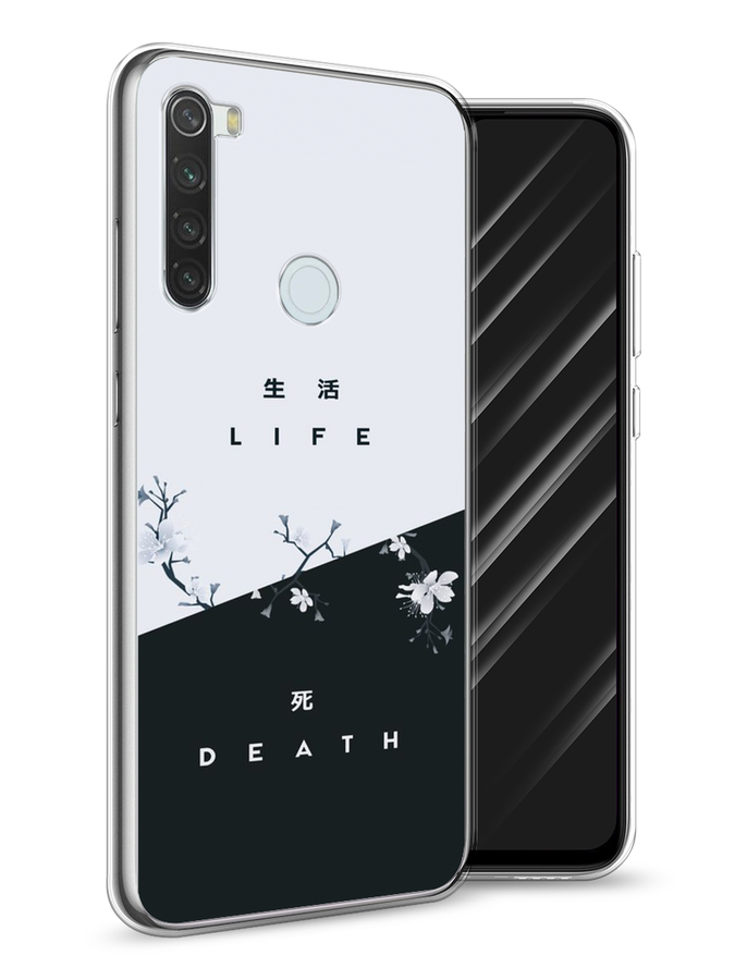 

Чехол Awog на Xiaomi Redmi Note 8T "Life and death", Разноцветный, 37450-7