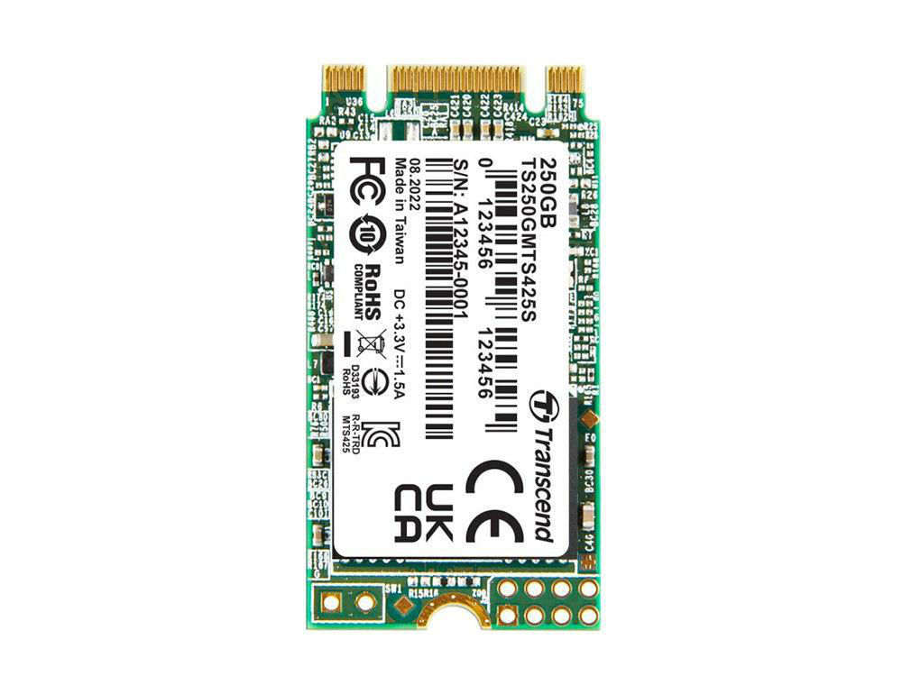 

SSD накопитель Transcend 425S M.2 2242 250 ГБ (TS250GMTS425S), 425S