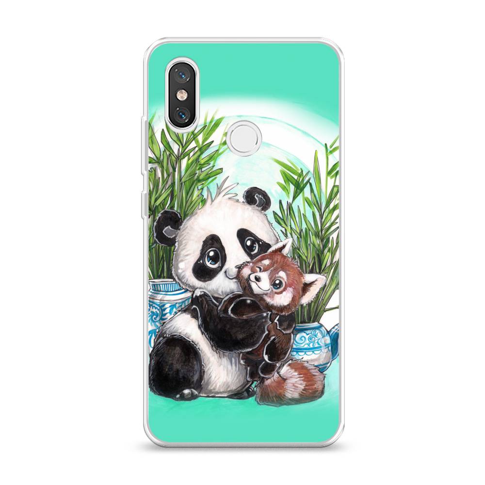 

Чехол Awog на Xiaomi Mi 8 "Друзья зверята", Разноцветный, 33550-2