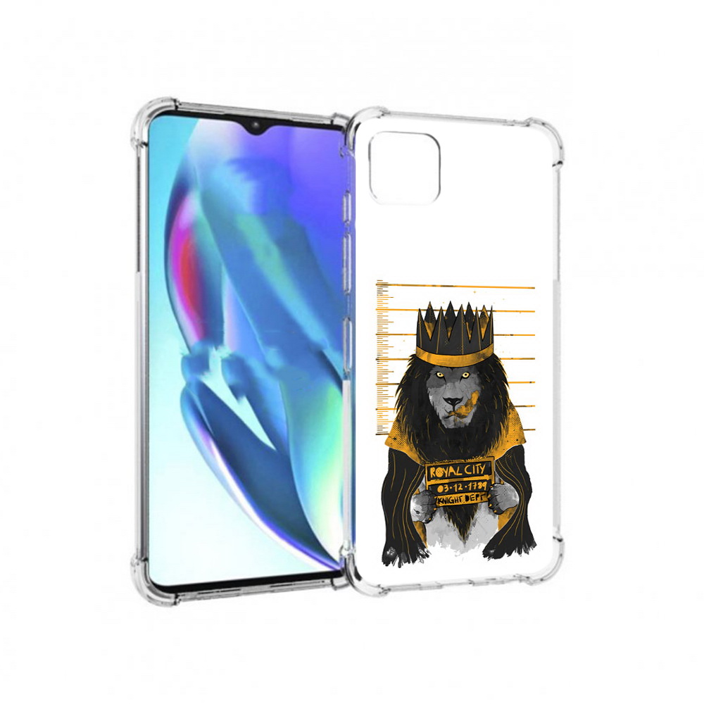 

Чехол MyPads Tocco для Motorola Moto G50 лев в законе (PT227066.350.435), Прозрачный, Tocco