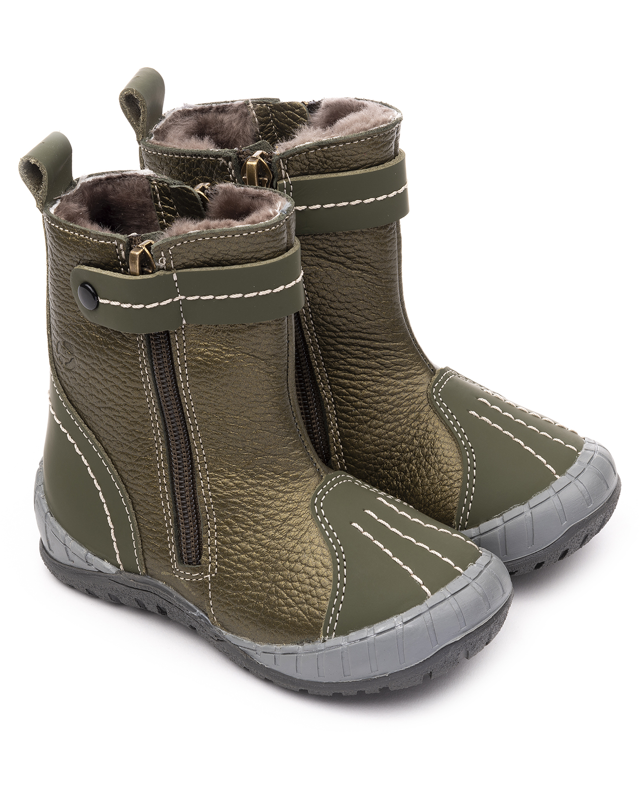 

Сапоги Tapiboo FT-22010.20-FL26O.01 цв.хаки металлик р.21, FT-22010.20-FL26O.01