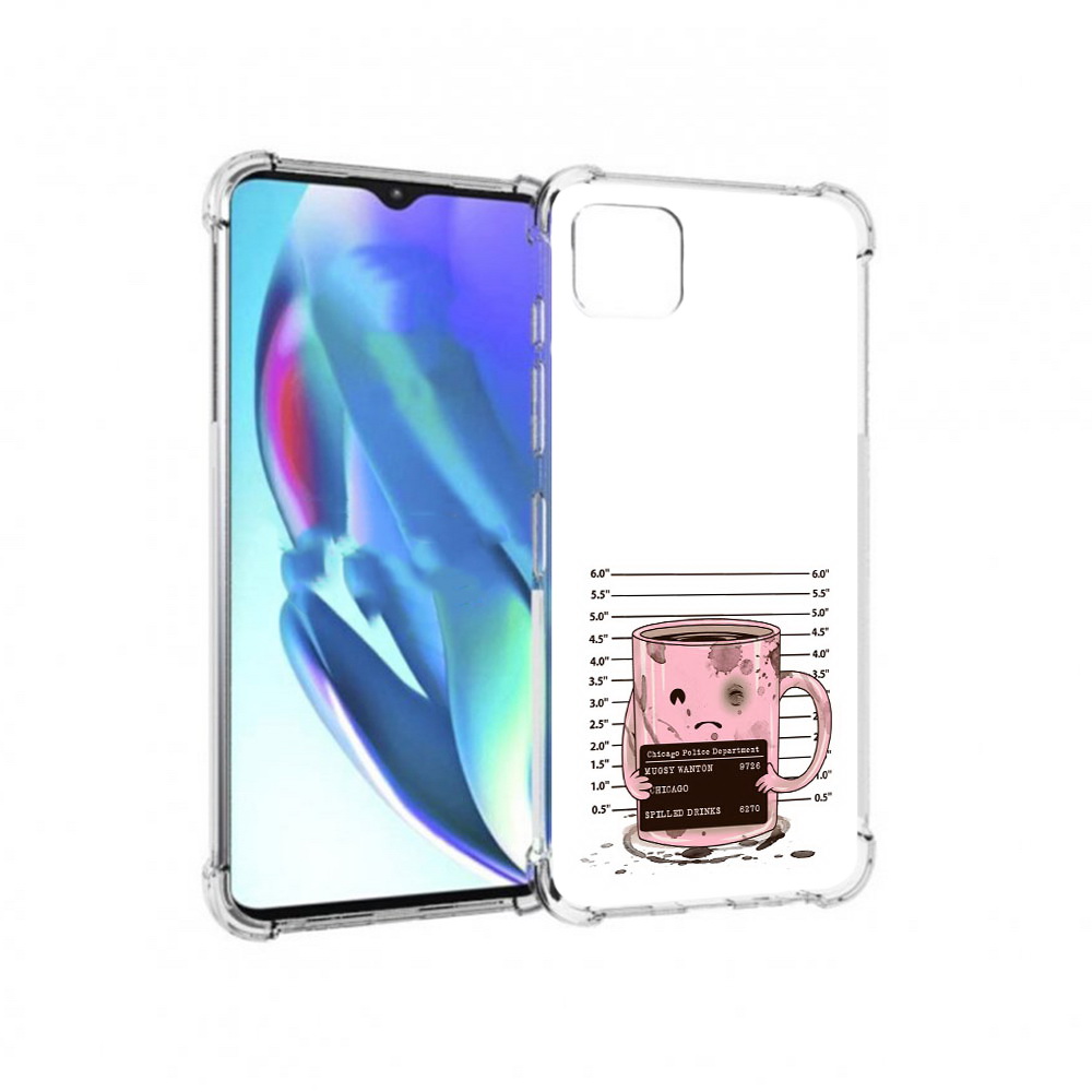 

Чехол MyPads Tocco для Motorola Moto G50 кружка (PT227066.350.420), Прозрачный, Tocco