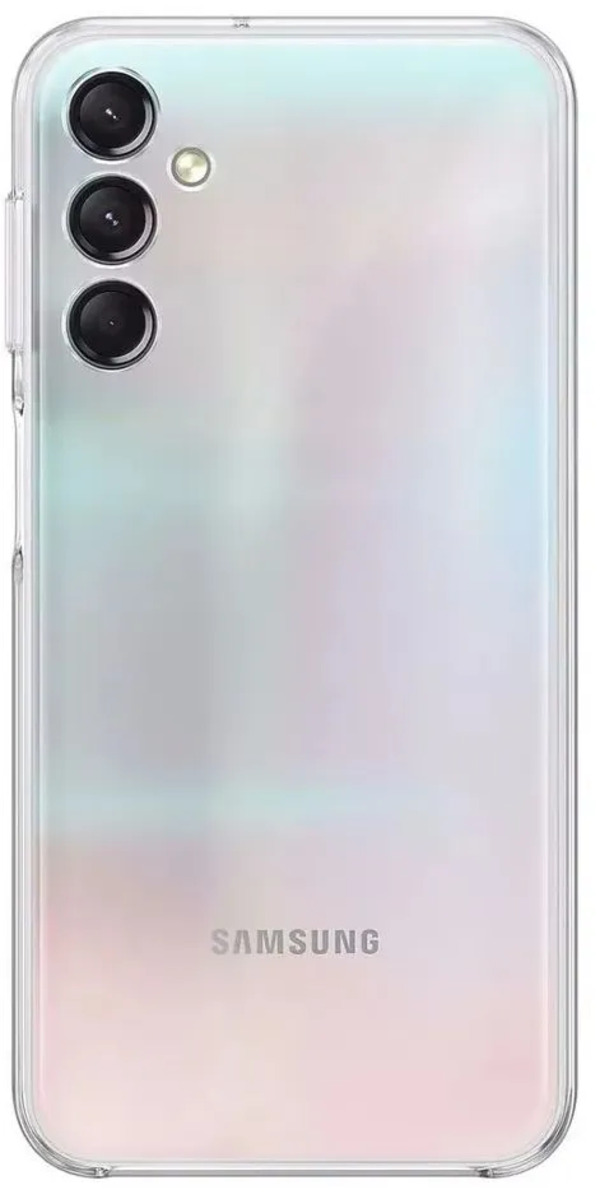 

Чехол Samsung Clear Case для Galaxy A24, прозрачный, Clear Case