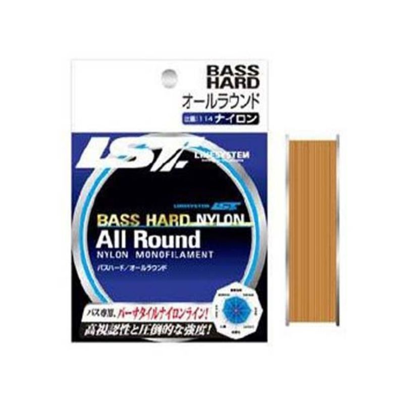 

Леска Linesystem Bass Hard Allround Nylon 20LB (150m), Золотистый, Bass Hard Allround Nylon