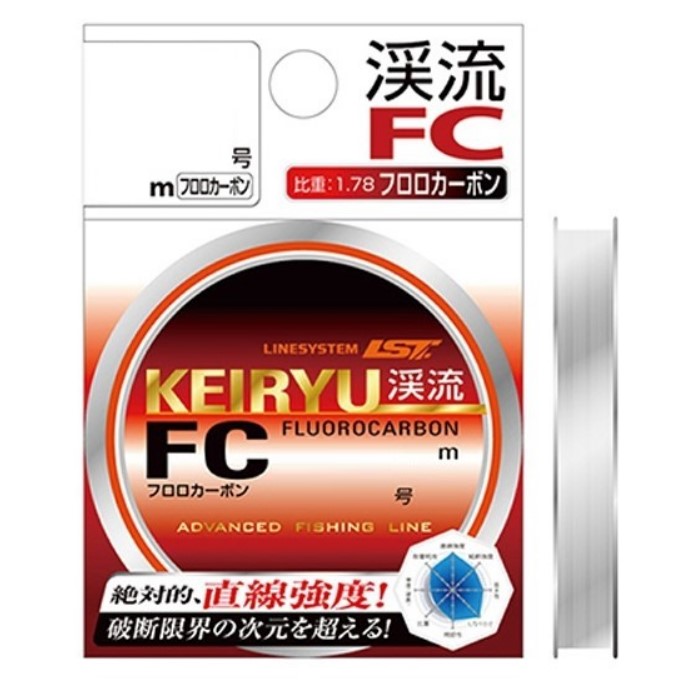 

Флюорокарбон Linesystem Keiryu FC 50m #0,3 (0,09mm)