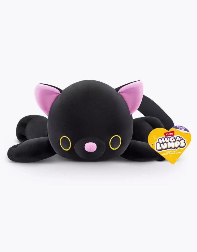 

Мягкая игрушка антистресс Hug-A-Lumps Черный Кот