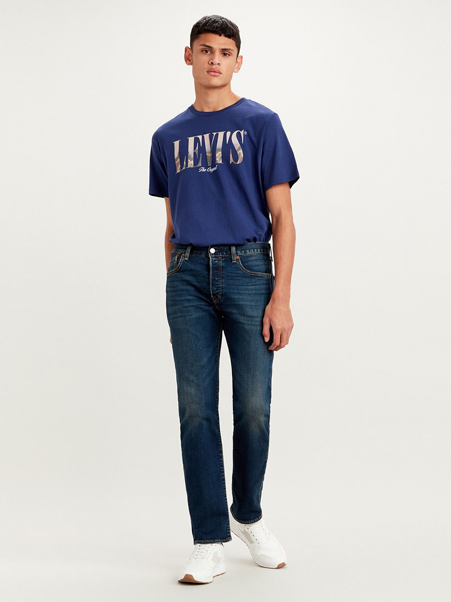 

Джинсы мужские Levi's 00501-3061 синие 38/32, 00501-3061