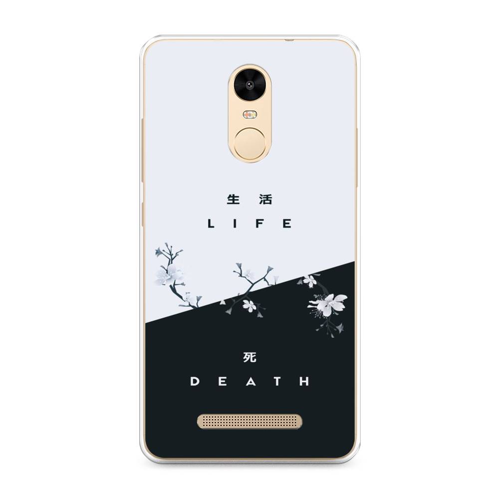 

Чехол Awog на Xiaomi Redmi Note 3/Note 3 Pro "Life and death", Разноцветный, 31750-7