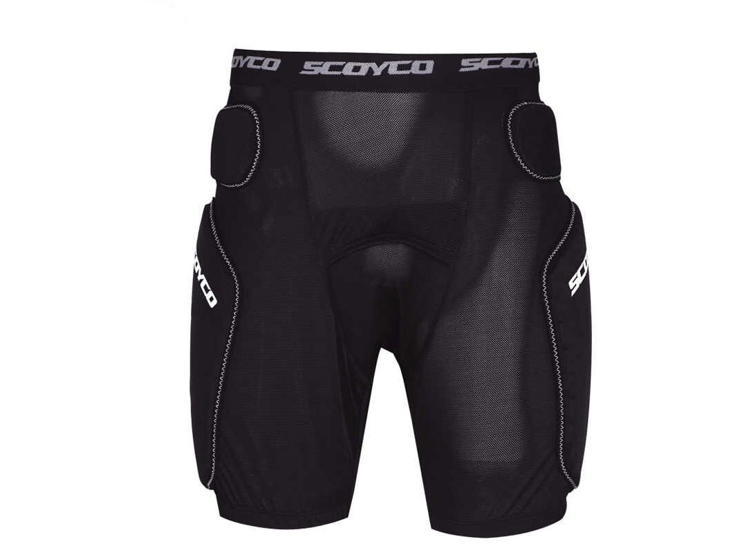 Защитные шорты SCOYCO PM01, цвет Черный, Размер L