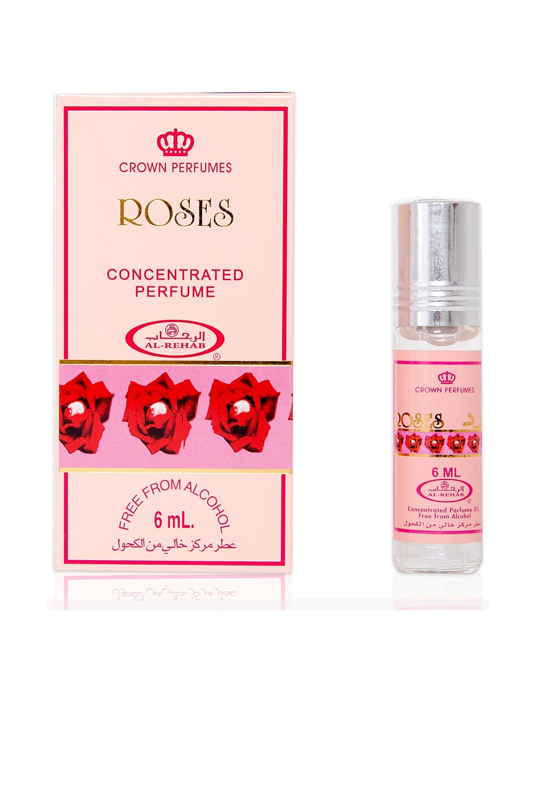 

Масляные арабские духи Al-Rehab Concentrated Perfume ROSES 6 мл, 56499