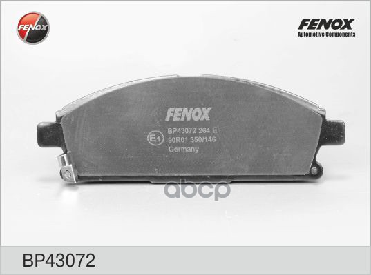 

Колодки Дисковые Передние Nissan Patfinder/X-Trail/ Infiniti Q45 89-01 FENOX Bp43072