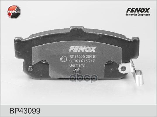 фото Колодки диск задние almera ii, primera 96-01 bp43099 fenox арт. bp43099