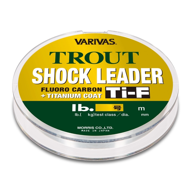 Лидер флюорокарбон Varivas Trout Shock Leader Ti-F 30m 3lb (#0.8) 0.148mm